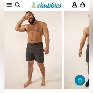 Chubbies The Stonehenges in Heather Gray